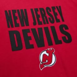 Mitchell & Ness T-Shirts & Tops-Legendary Slub S/S Tee New Jersey Devils