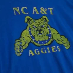Mitchell & Ness T-Shirts & Tops-Legendary Slub S/S Tee North Carolina A&T University