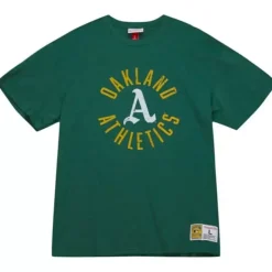 Mitchell & Ness T-Shirts & Tops-Legendary Slub S/S Tee Oakland Athletics