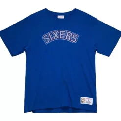 Mitchell & Ness T-Shirts & Tops-Legendary Slub S/S Tee Philadelphia 76Ers