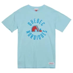 Mitchell & Ness T-Shirts & Tops-Legendary Slub S/S Tee Quebec Nordiques