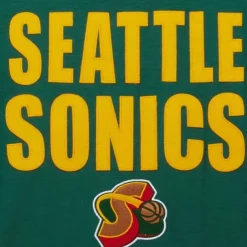 Mitchell & Ness T-Shirts & Tops-Legendary Slub S/S Tee Seattle Supersonics
