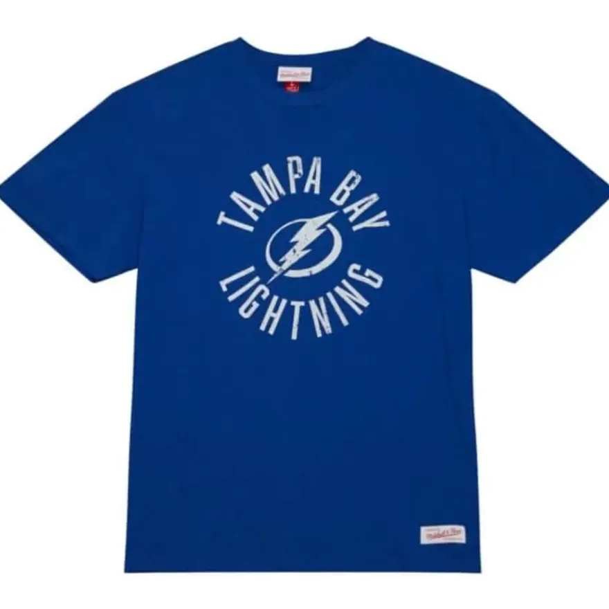 Mitchell & Ness T-Shirts & Tops-Legendary Slub S/S Tee Tampa Bay Lightning