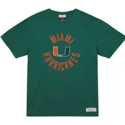 Mitchell & Ness T-Shirts & Tops-Legendary Slub S/S Tee University Of Miami
