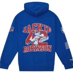 Mitchell & Ness Hoodies & Sweatshirts-Legends Fleece Hoodie Brooklyn Dodgers Jackie Robinson