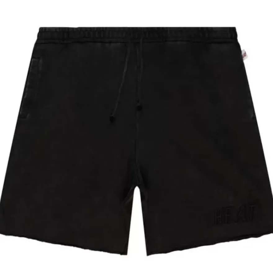Mitchell & Ness Shorts-Lightweight Fleece Shorts Miami Heat