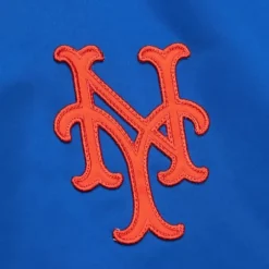 Mitchell & Ness Jackets & Outerwear-Lightweight Satin Bomber Vintage Logo New York Mets