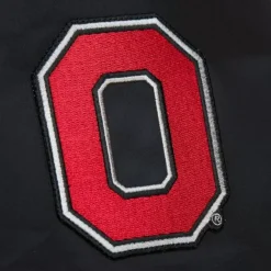 Mitchell & Ness Jackets & Outerwear-Lightweight Satin Bomber Current Logo Ohio State