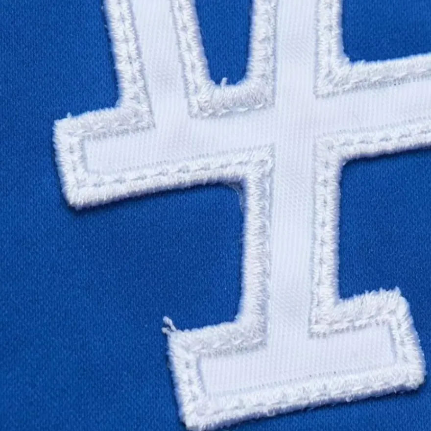 Mitchell & Ness Jackets & Outerwear-Lightweight Satin Bomber Vintage Logo Los Angeles Dodgers