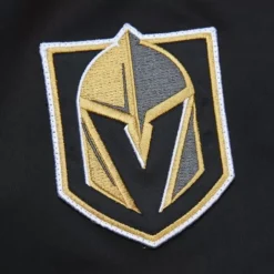 Mitchell & Ness Jackets & Outerwear-Lightweight Satin Bomber Current Logo Vegas Golden Knights