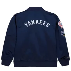 Mitchell & Ness Jackets & Outerwear-Lightweight Satin Bomber Vintage Logo New York Yankees