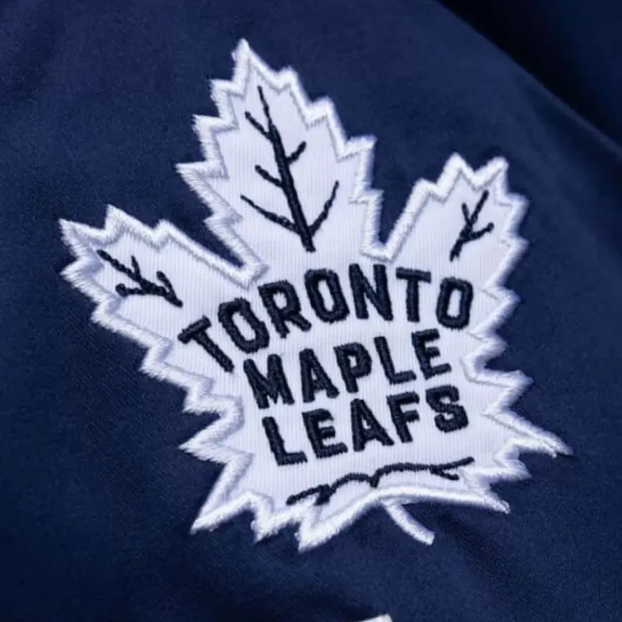 Mitchell & Ness Jackets & Outerwear-Lightweight Satin Jacket Toronto Maple Leafs