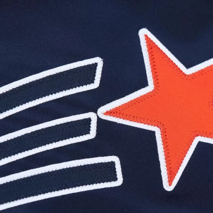 Mitchell & Ness Jackets & Outerwear-Lightweight Satin Jacket Houston Astros