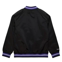 Mitchell & Ness Jackets & Outerwear-Lightweight Satin Jacket Sacramento Kings