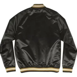 Mitchell & Ness Jackets & Outerwear-Lightweight Satin Jacket New Orleans Saints