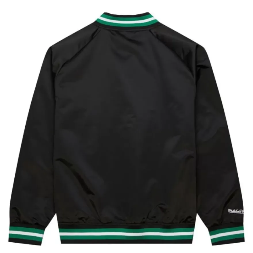 Mitchell & Ness Jackets & Outerwear-Lightweight Satin Jacket Boston Celtics