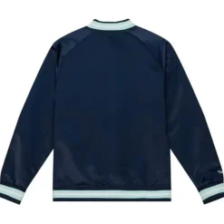 Mitchell & Ness Jackets & Outerwear-Lightweight Satin Jacket Seattle Kraken