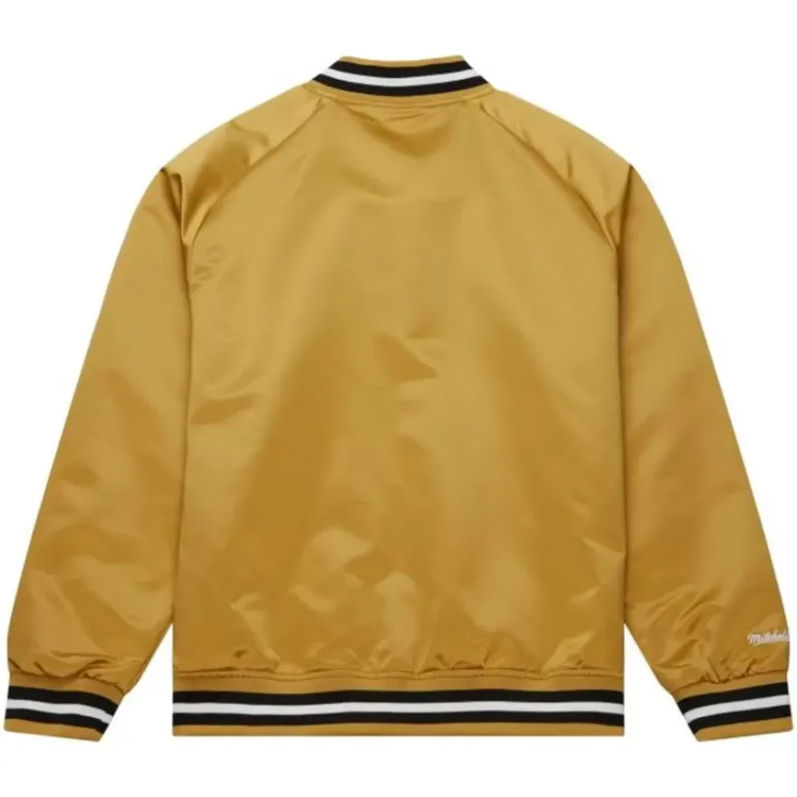 Mitchell & Ness Jackets & Outerwear-Lightweight Satin Jacket Current Logo Vegas Golden Knights