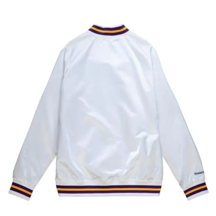 Mitchell & Ness Jackets & Outerwear-Lightweight Satin Jacket Los Angeles Lakers