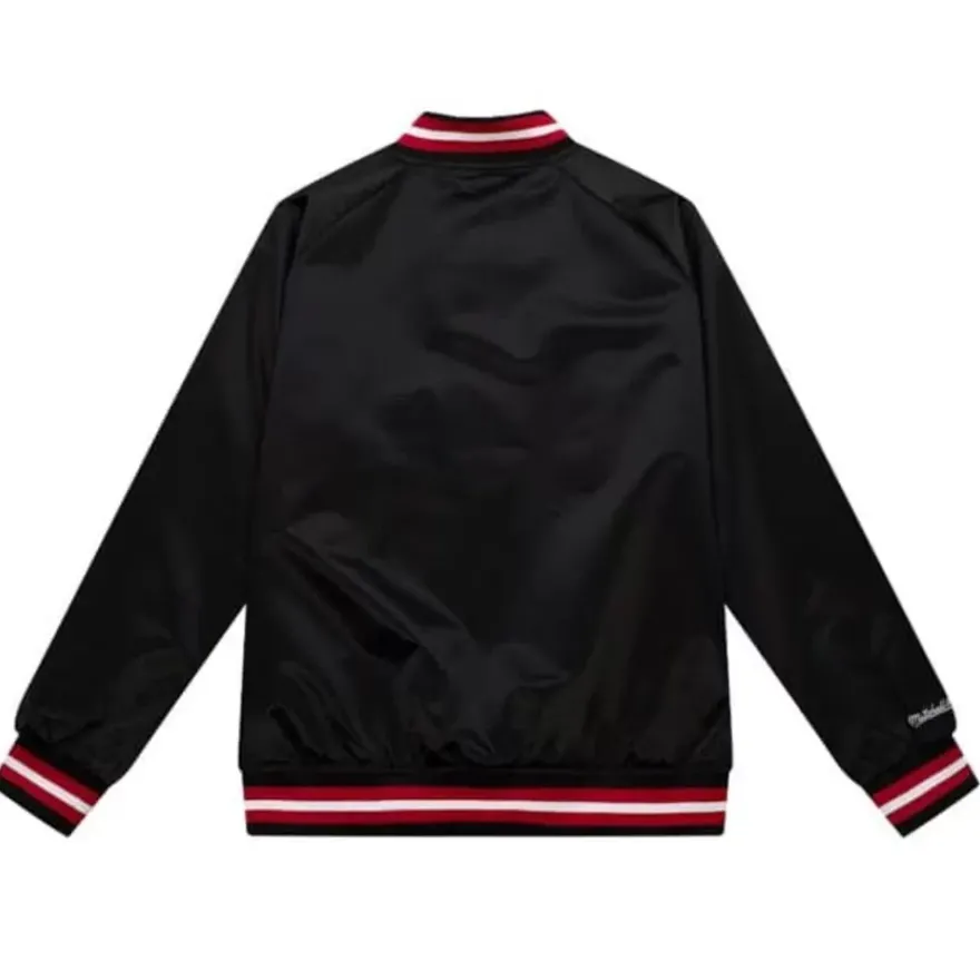 Mitchell & Ness Jackets & Outerwear-Lightweight Satin Jacket Portland Trail Blazers