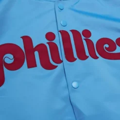 Mitchell & Ness Jackets & Outerwear-Lightweight Satin Jacket Philadelphia Phillies