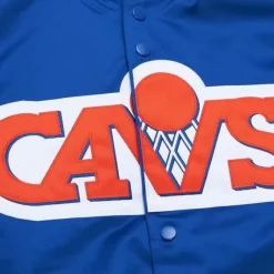 Mitchell & Ness Jackets & Outerwear-Lightweight Satin Jacket Cleveland Cavaliers