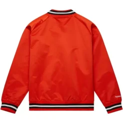 Mitchell & Ness Jackets & Outerwear-Lightweight Satin Jacket Current Logo Philadelphia Flyers