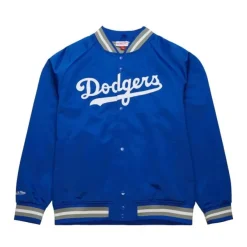 Mitchell & Ness Jackets & Outerwear-Lightweight Satin Jacket Los Angeles Dodgers