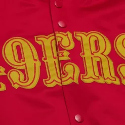 Mitchell & Ness Jackets & Outerwear-Lightweight Satin Jacket San Francisco 49Ers