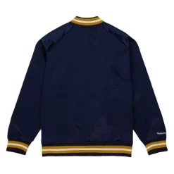Mitchell & Ness Jackets & Outerwear-Lightweight Satin Jacket Current Logo University Of Notre Dame