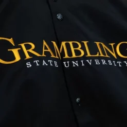 Mitchell & Ness Jackets & Outerwear-Lightweight Satin Jacket Grambling State University