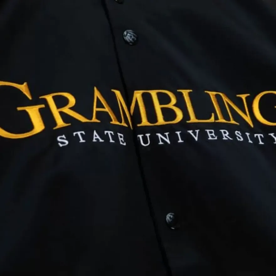 Mitchell & Ness Jackets & Outerwear-Lightweight Satin Jacket Grambling State University