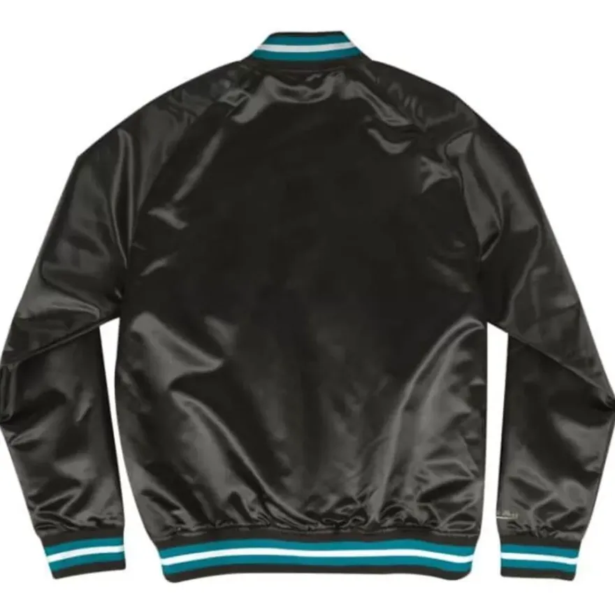 Mitchell & Ness Jackets & Outerwear-Lightweight Satin Jacket Charlotte Hornets