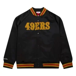Mitchell & Ness Jackets & Outerwear-Lightweight Satin Jacket San Francisco 49Ers