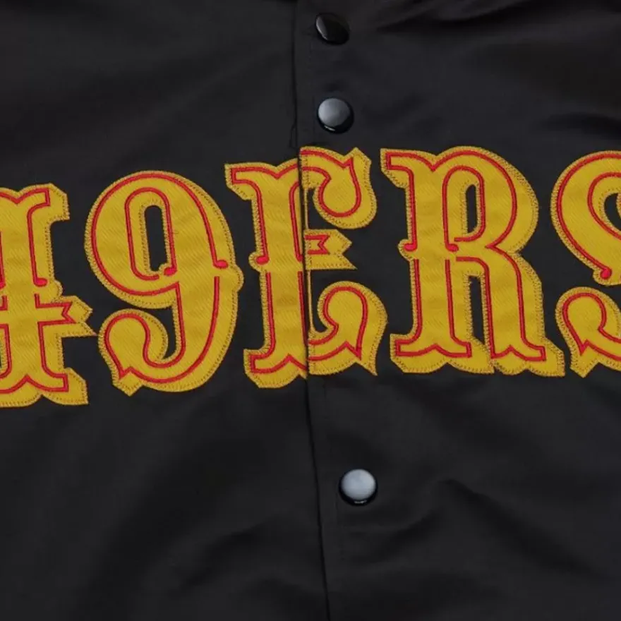 Mitchell & Ness Jackets & Outerwear-Lightweight Satin Jacket San Francisco 49Ers
