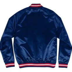 Mitchell & Ness Jackets & Outerwear-Lightweight Satin Jacket New England Patriots