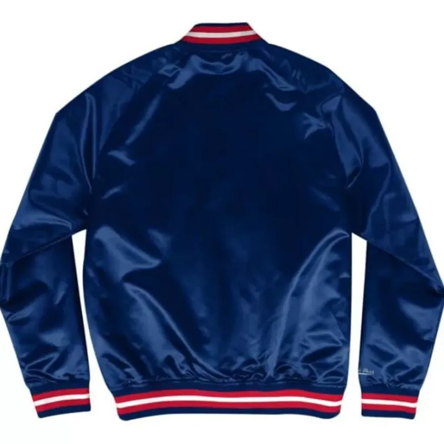 Mitchell & Ness Jackets & Outerwear-Lightweight Satin Jacket New England Patriots