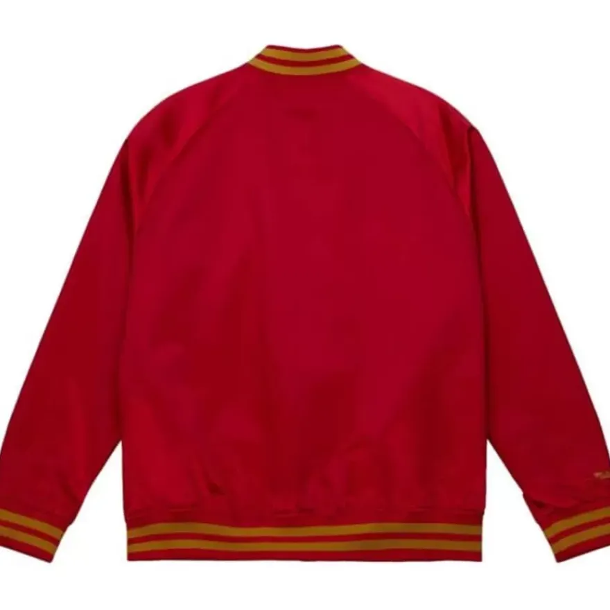 Mitchell & Ness Jackets & Outerwear-Lightweight Satin Jacket San Francisco 49Ers