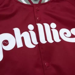 Mitchell & Ness Jackets & Outerwear-Lightweight Satin Jacket Philadelphia Phillies