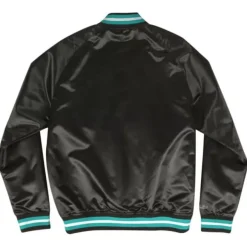 Mitchell & Ness Jackets & Outerwear-Lightweight Satin Jacket Vancouver Grizzlies