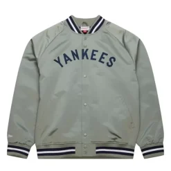 Mitchell & Ness Jackets & Outerwear-Lightweight Satin Jacket New York Yankees