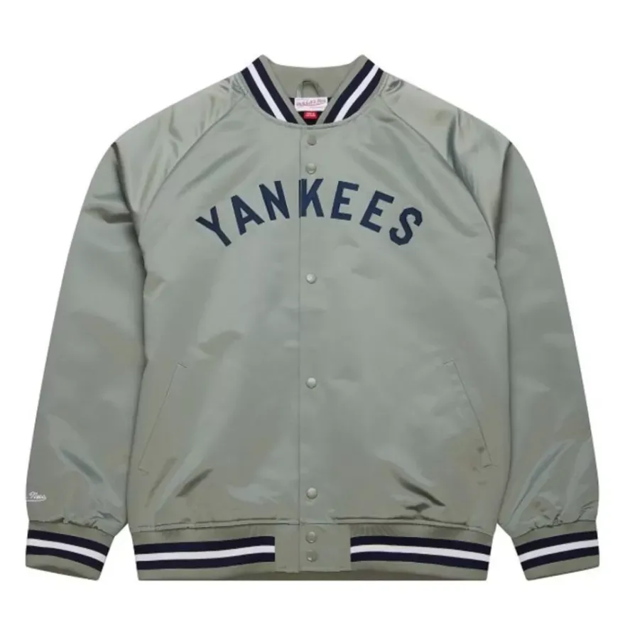 Mitchell & Ness Jackets & Outerwear-Lightweight Satin Jacket New York Yankees