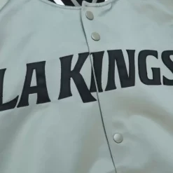 Mitchell & Ness Jackets & Outerwear-Lightweight Satin Jacket Current Logo Los Angeles Kings