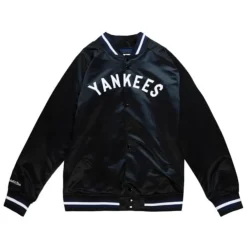 Mitchell & Ness Jackets & Outerwear-Lightweight Satin Jacket New York Yankees