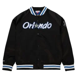 Mitchell & Ness Jackets & Outerwear-Lightweight Satin Jacket Orlando Magic