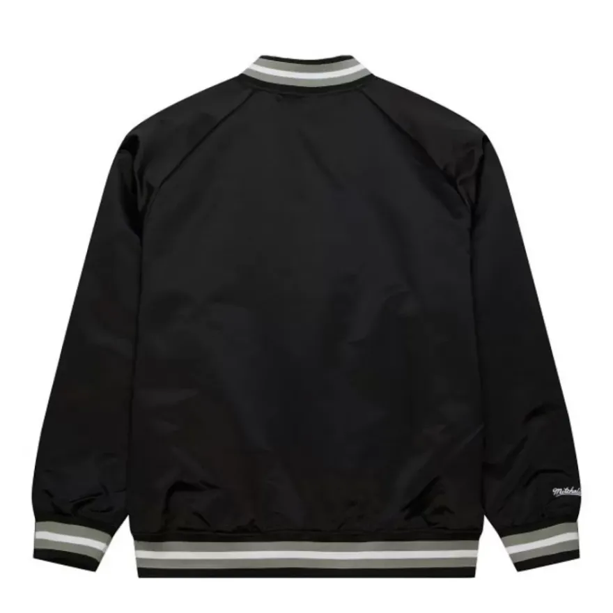 Mitchell & Ness Jackets & Outerwear-Lightweight Satin Jacket San Antonio Spurs