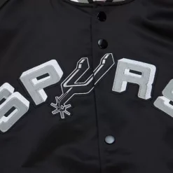 Mitchell & Ness Jackets & Outerwear-Lightweight Satin Jacket San Antonio Spurs