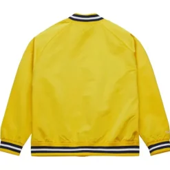 Mitchell & Ness Jackets & Outerwear-Lightweight Satin Jacket University Of Michigan