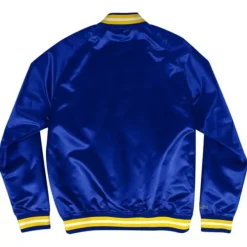 Mitchell & Ness Jackets & Outerwear-Lightweight Satin Jacket Golden State Warriors
