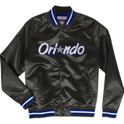 Mitchell & Ness Jackets & Outerwear-Lightweight Satin Jacket Orlando Magic